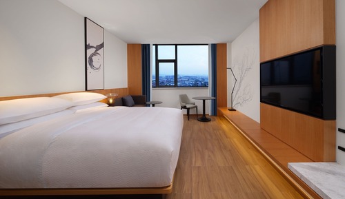 Standardzimmer, 1 King-Bett, Stadtblick