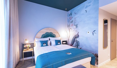 Premium-Zimmer, 1 Queen-Bett, Kochnische
