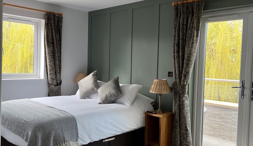 Deluxe-Zimmer, Balkon, Flussblick