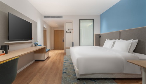 Zimmer, 1 King-Bett, barrierefrei