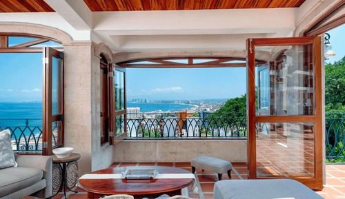 Superior-Penthouse, 2 Schlafzimmer, Whirlpool, Meerblick