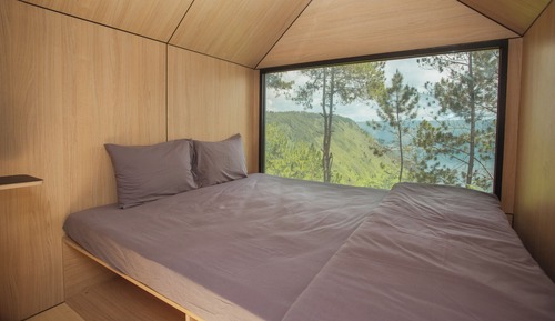 Deluxe-Ferienhütte, 1 King-Bett