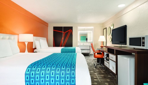 Deluxe-Doppelzimmer, 2 Doppelbetten