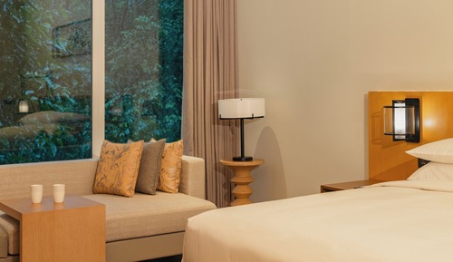 Luxury-Ferienhaus, 1 King-Bett und Schlafsofa, Nichtraucher, Gartenblick (Balcony)