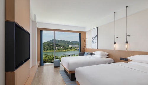 Deluxe-Zimmer, 2 Einzelbetten, Seeblick
