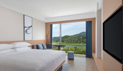 Deluxe-Zimmer, 1 King-Bett, Seeblick