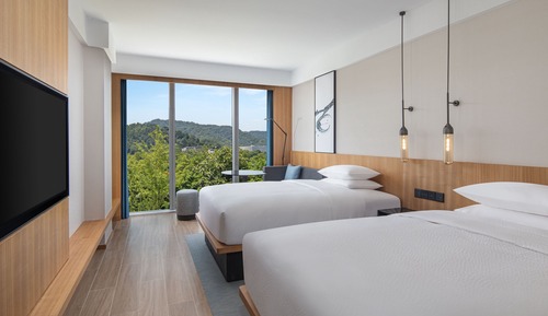 Standardzimmer, 2 Einzelbetten, Stadtblick