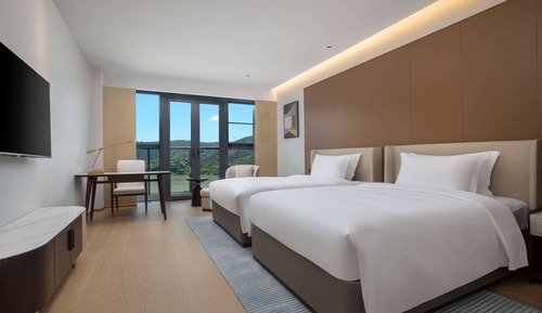 Deluxe-Zimmer, 2 Einzelbetten, Nichtraucher, Seeblick