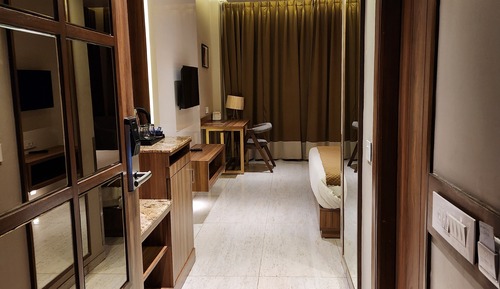 Luxury-Zimmer, 1 Doppelbett, Bergblick