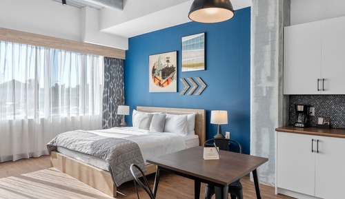 Comfort-Studiosuite, 1 King-Bett, barrierefrei