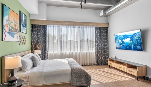 Comfort-Studiosuite, 1 King-Bett und Schlafsofa