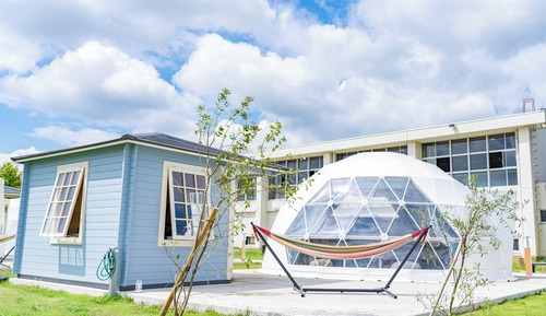 Zelt, 2 Doppelbetten, Nichtraucher (Dome tent)