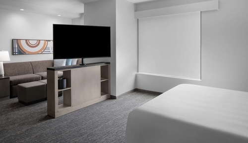 Studio, 1 King-Bett und Schlafsofa, barrierefrei, Badewanne (Kitchen)