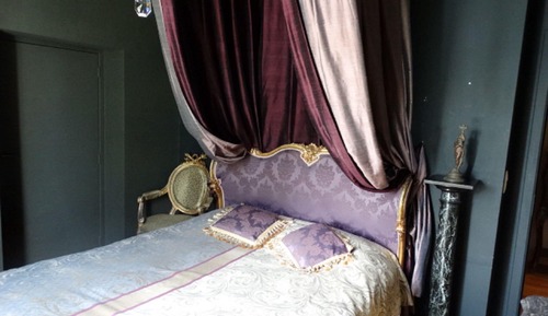 Vierbettzimmer, mit Bad, Gartenblick (2 Chambres Autriche Trian)
