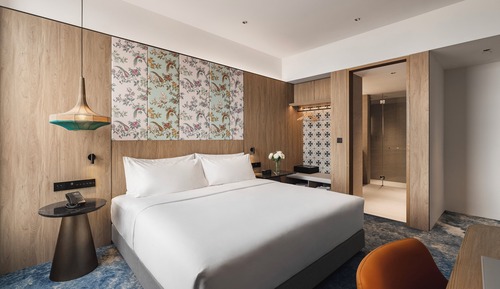 Suite, 1 Schlafzimmer, barrierefrei, Stadtblick (Club Lounge Access)