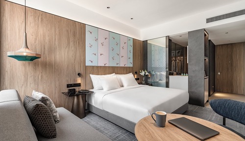 Standardzimmer, 1 King-Bett, Meerblick