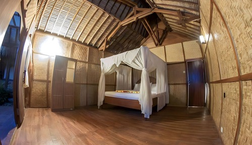 Bungalow, Strandblick
