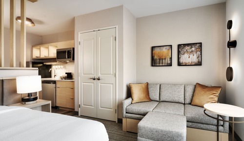 Studio, 1 King-Bett und Schlafsofa