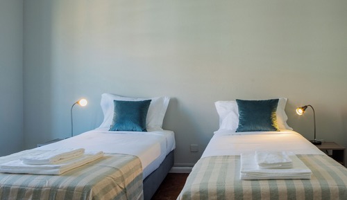 Classic-Zweibettzimmer, Gemeinschaftsbad