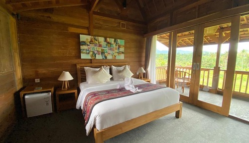 Deluxe-Doppelzimmer, Gartenblick