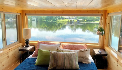 Design-Ferienhaus, Seeblick