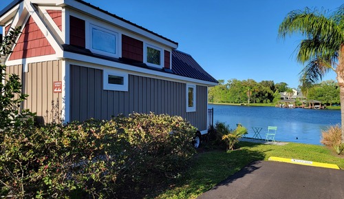 Design-Ferienhaus, Seeblick