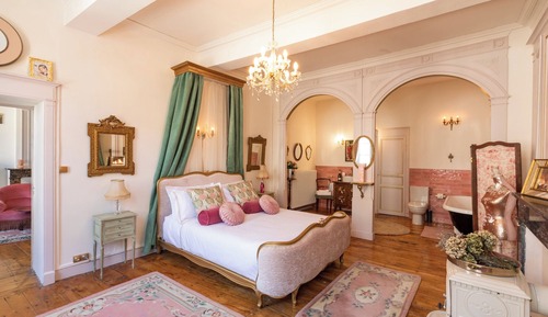 Grand-Suite, 2 Schlafzimmer, Badewanne, Stadtblick