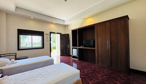 Doppel- oder Zweibettzimmer, 2 Schlafzimmer, Nichtraucher, Meerblick