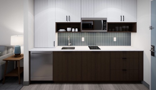 Studiosuite, 2 Queen-Betten, Küche