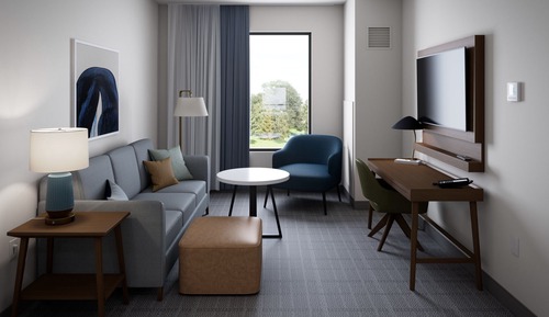 Suite, 1 Schlafzimmer, barrierefrei, Küche (Communications Accessible)