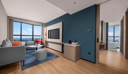 Suite, 1 Schlafzimmer, Flussblick