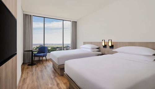 Deluxe-Zimmer, 2 Einzelbetten, Stadtblick