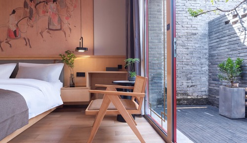 Deluxe-Doppelzimmer, Terrasse