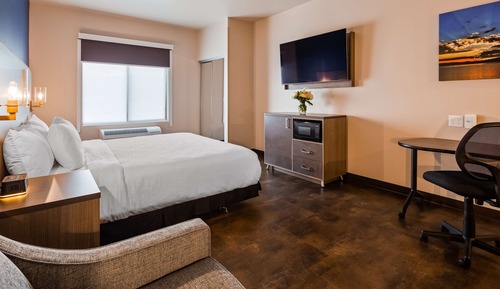 Suite, 1 King-Bett, Nichtraucher, Kochnische