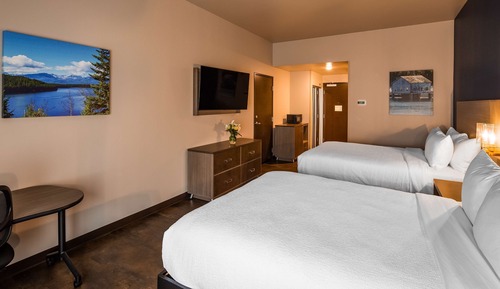 Standardzimmer, 2 Queen-Betten, Kühlschrank und Mikrowelle, Ausblick