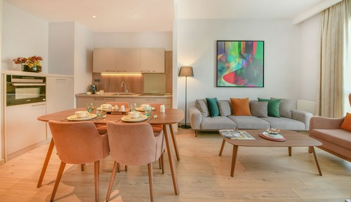Premium-Suite, 2 Schlafzimmer, Küche