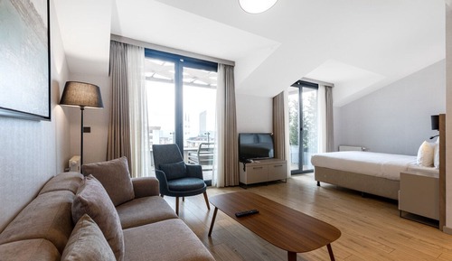 Standard-Doppelzimmer, Terrasse