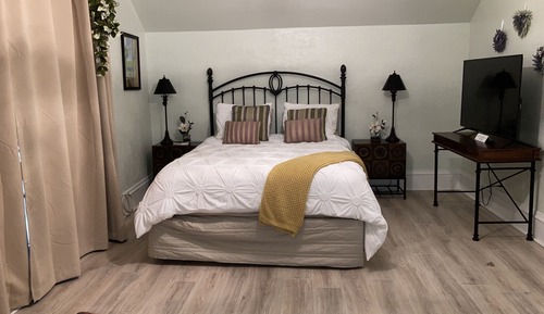 Design-Doppelzimmer, mit Bad, Stadtblick (Executive Queen)