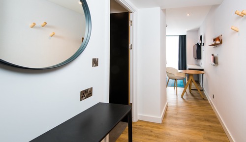 Studiosuite, 1 King-Bett, barrierefrei, Küche