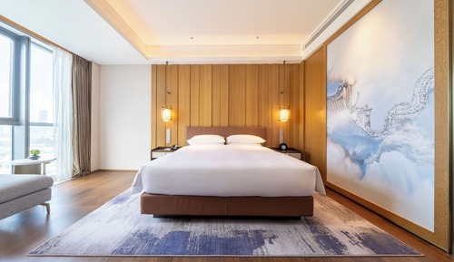 Comfort-Doppelzimmer, 1 King-Bett, Stadtblick