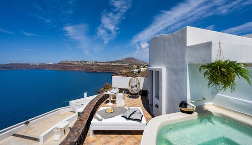 Royal-Suite, Whirlpool, Meerblick