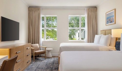 Premier-Zimmer, 2 Queen-Betten, Meerblick (Residence)