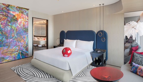 Fabulous Room, Zimmer, 1 King-Bett, Stadtblick