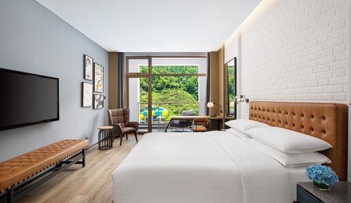 Deluxe-Zimmer, 1 King-Bett, Bergblick