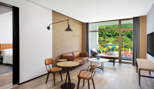 Suite, 1 King-Bett, Bergblick