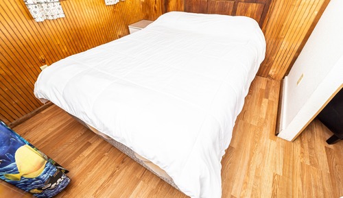 Economy-Ferienhütte, 1 Queen-Bett, Meerblick