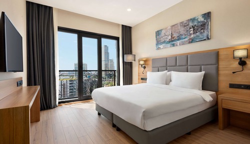 Zimmer, 1 King-Bett (Fitness Room)