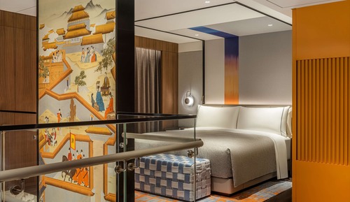 Loft, 1 King-Bett (Canopy)