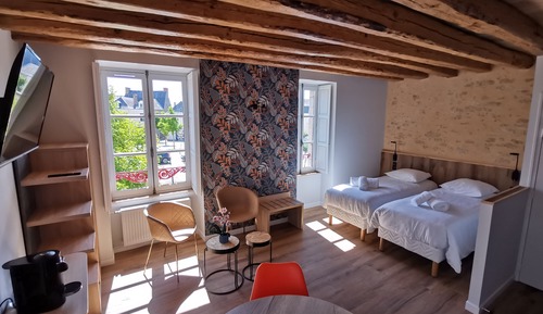 Superior-Studio, mit Bad, Stadtblick (Studio Supérieur 2 pers)