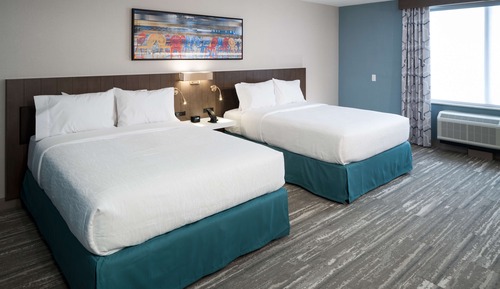 Zimmer, 2 Queen-Betten, barrierefrei (3x3 Shower)